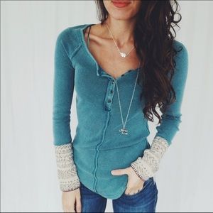 Free People Alpine Cuff Thermal Size Small